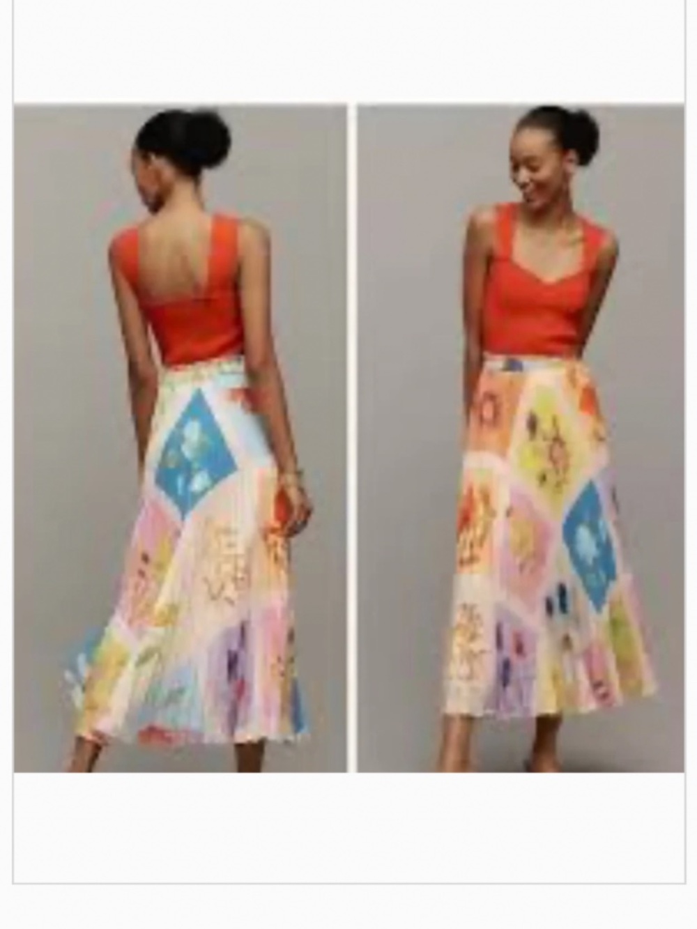 Anthropologie - The Isobell - Silky Pleated Maxi Skirt